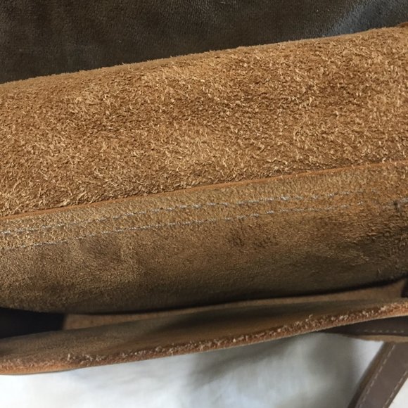 VINTAGE SMALL CROSSBODY LEATHER HANDBGBAGS - Picture 4 of 8